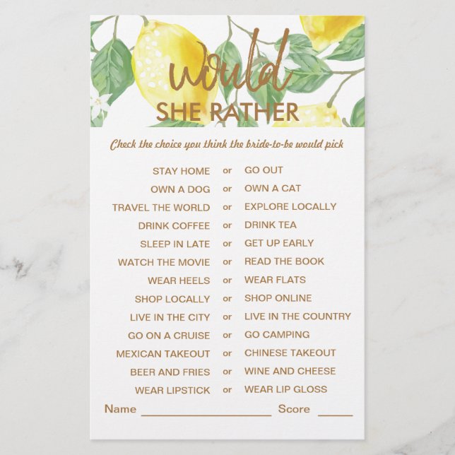 Gulten Lemon Möhippa  i modern Grönt (Framsida)