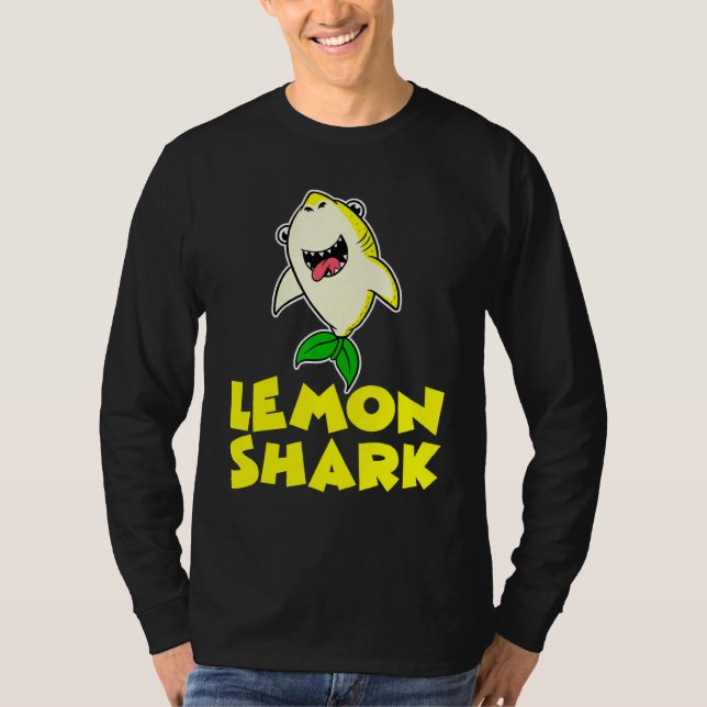 Gulten Lemon Shark Vitamin C Small Evergreen Träd T Shirt (Framsida)
