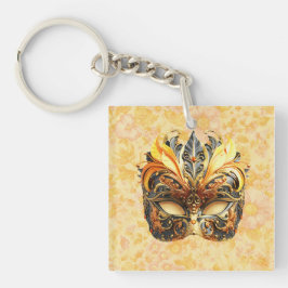 Gulten luddmask på Blommönstret