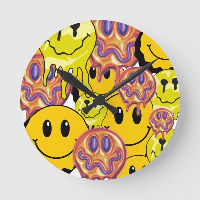 Gulten Mikitiez Dekorativ kudde ansikte Rund Klocka (Framsida)