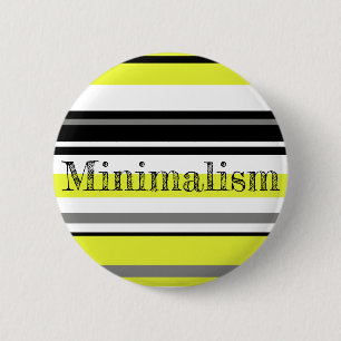 Gulten Minimalism Black Rand Knapp