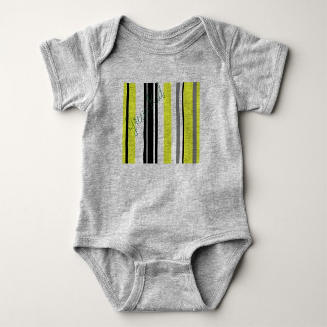 Gulten Minimalism Black Rand T Shirt (Framsida)