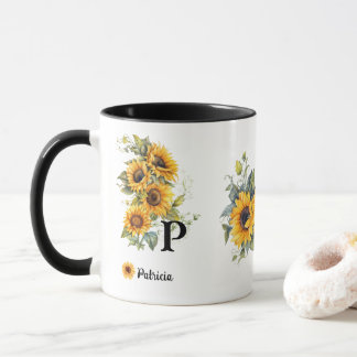 Gulten Modern Sunblommor Blooms Mugg