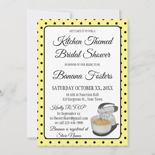 Gulten möhippa Vintage Polka dots Bows (Framsida)