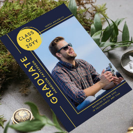 Gulten Photo Studenten Modern Script Blue