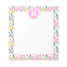 Gulten Pickleball Monogram för Rosa Grönt