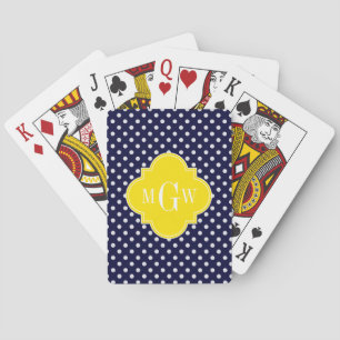Gulten Quatrefoil 3 Monogram Kortlek