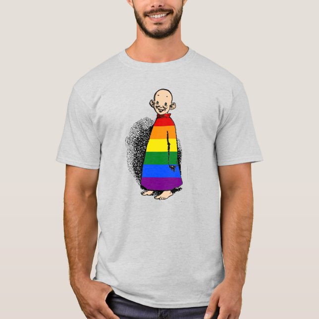 "Gulten Rainbow Kid" T-Shirt (Framsida)