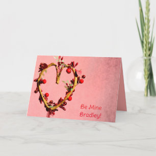 Gulten ska vara min för Valentineser som är ljushö Helgkort