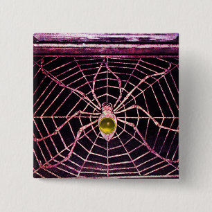 GULTEN SPIDER OCH WEBBEN Topaz Black Knapp