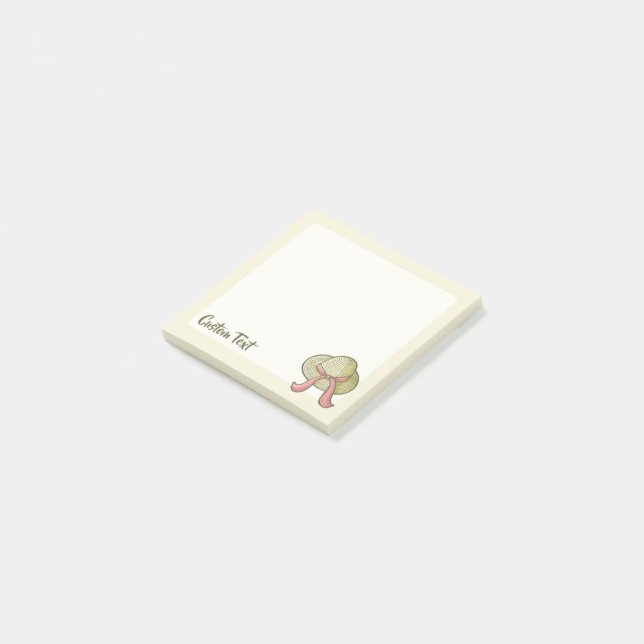 Gulten Straw Hat Post-it Block (Vinklad)