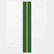 Gulten Tävla av Slim Forest Grönt Rand On White