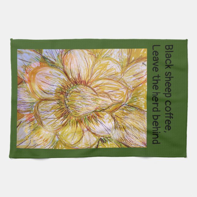 Gulten Tea Towel Camellia Kökshandduk (Horisontell)