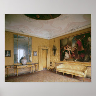 Gulten Teckning, Ca'Rezzonico Poster