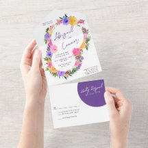 Gulten Violet Avslappnad Magenta allt i en på