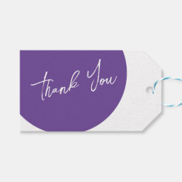 Gulten Violet Avslappnad Magenta Presentetikett