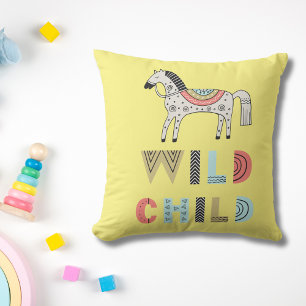 Gulten Wild Child Scandinavian Horse Baby Kudde