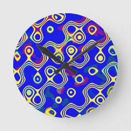 Gultens beröring rund klocka