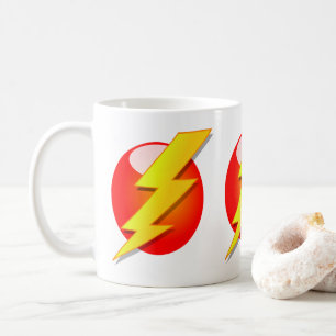 gultens blixt kaffemugg