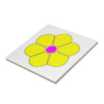 Gultens blomma design kakelplatta<br><div class="desc">Den här keramiska plattan i blommigt är platt och kvadratisk och används inomhus för att stöta bort eller dekorera inre väggar. Du kan anpassa den här keramiska plattan med valfri text. Om du behöver hjälp med att anpassa kontaktar du oss genom meddelandelänken på den här sidan. Konstruktion av keramiska plattor...</div>