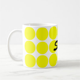 Gultens cirklar kaffemugg