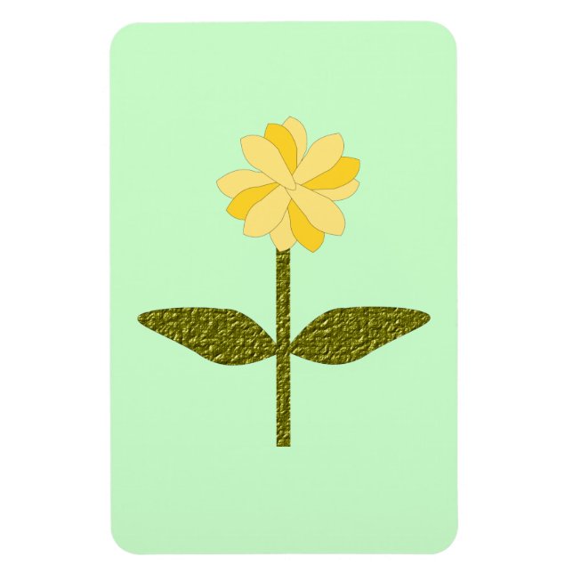 Gultens Daisy - Flower Premium Magnet (Vertikal)