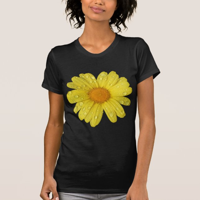 Gultens Daisy i regnet T Shirt (Framsida)