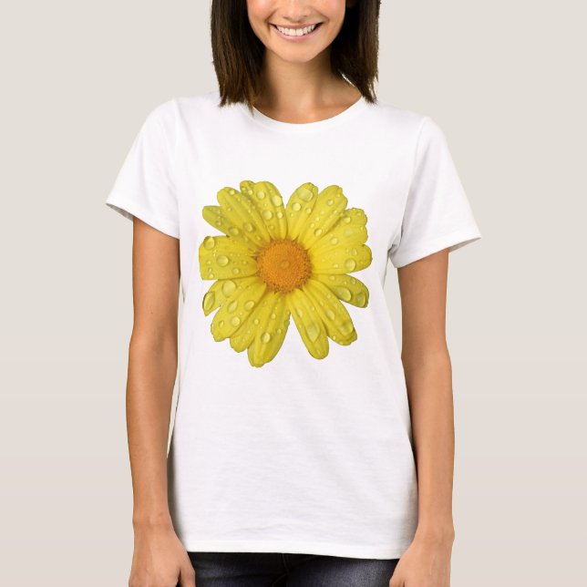 Gultens Daisy i regnet T Shirt (Framsida)