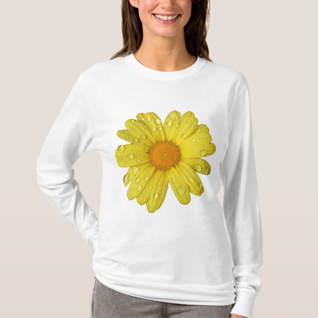 Gultens Daisy i regnet T-shirt (Framsida)