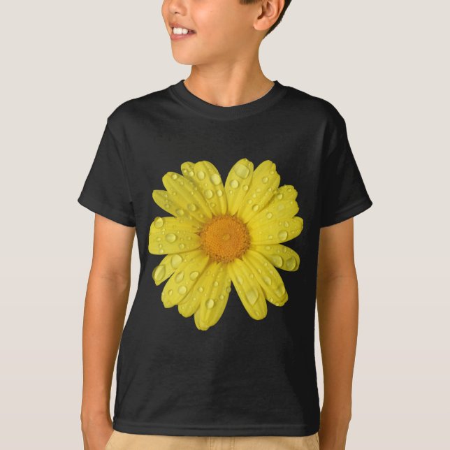 Gultens Daisy i regnet Tee (Framsida)