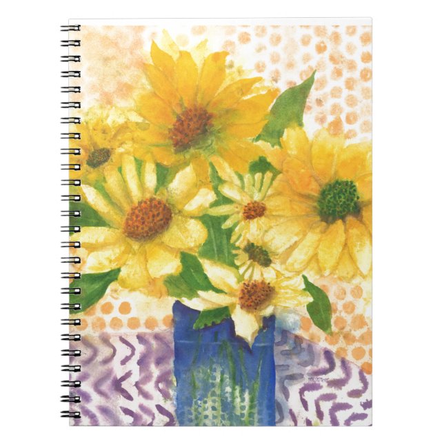 GULTENS DAISY i VAS Anteckningsbok (Framsidan)