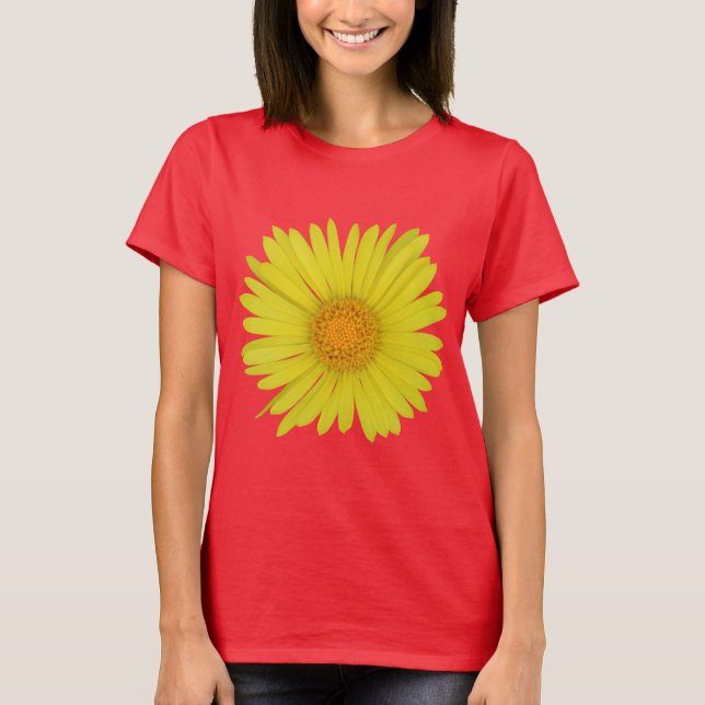 Gultens Daisy (isolerad) Tee Shirt (Framsida)