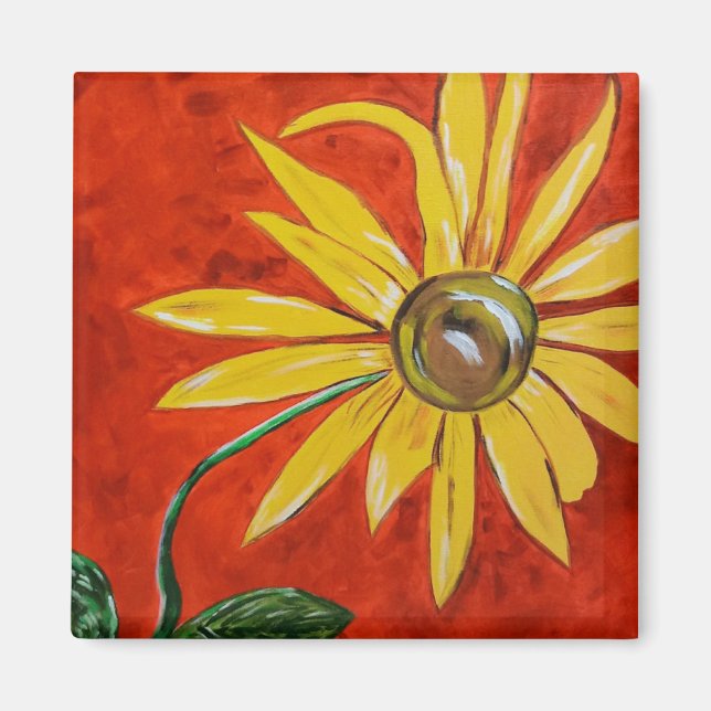 Gultens Daisy Magnet (Framsidan)