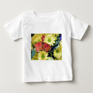 Gultens Daisy och Röd ros T-shirt
