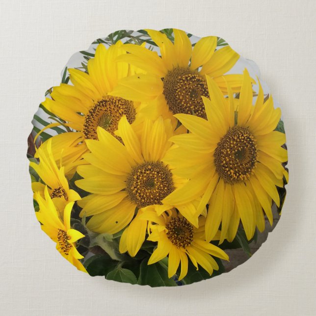 gultens daisy runt kudde (Framsidan)