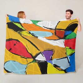 Gultens filt för Abstrakt av filt