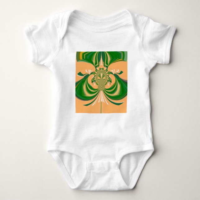 Gultens Grönt är designad. T-shirt (Framsida)
