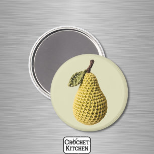 Gultens Grönt Minimalistisk mormfruktträd Magnet