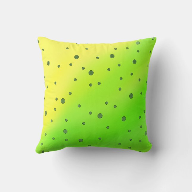 gultens gröntar kudde (Baksida)