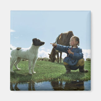 Gultens hund magnet