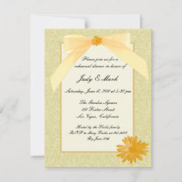 Gultens kallelse till hemkallelse till sommarmidda inbjudningar