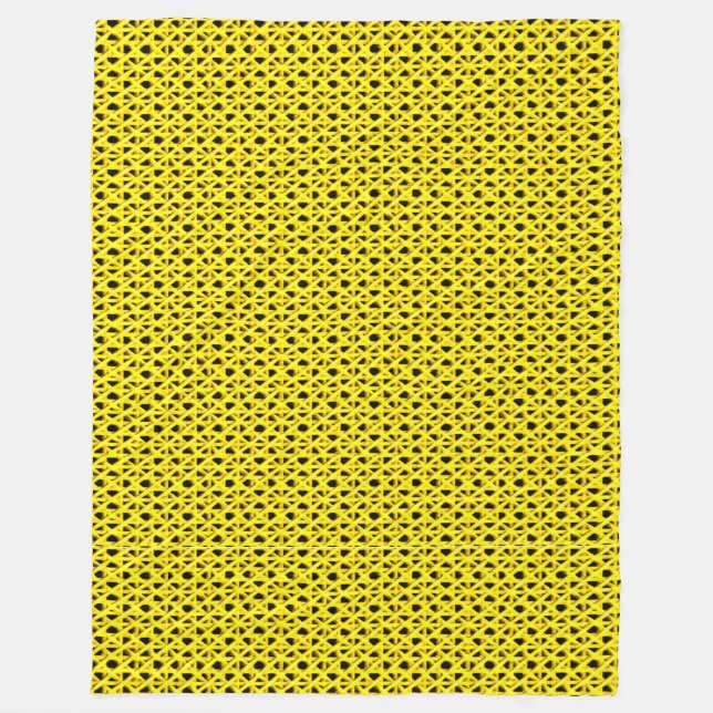 Gultens Käpp Fleecefilt (Framsidan)