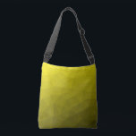 Gultens mörk - kombinera övertoning - geometriskt  axelväska<br><div class="desc">Gult guld ombre-övertoningsgeometriskt nät mönster. Triangelns geometriska nät med gult för ljusare mörk,  gradientutformning med gyllene .</div>