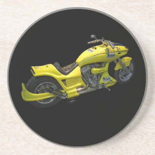 Gultens motorcykel Underlägg Sandsten