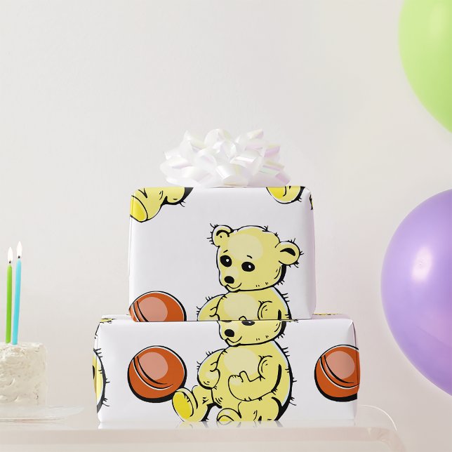 Gultens Nalle Presentpapper (Skapare uppladdad)