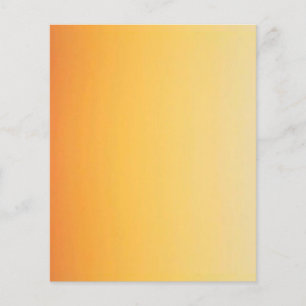 GULTENS ORANGE-ÖVERTONING BAKGRUNDSMALL ANPASSAD FLYGBLAD