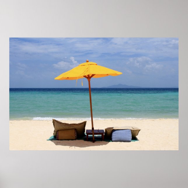 Gultens paraply poster (Framsidan)