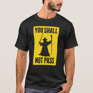 Gultens parodi får inte passera t shirt