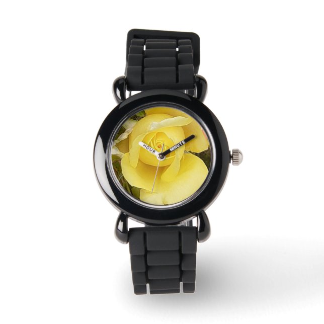 Gultens Rosenknopp Armbandsur (Framsida)