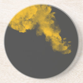 Gultens sandsten Underlägg med Unikt texturerat ba